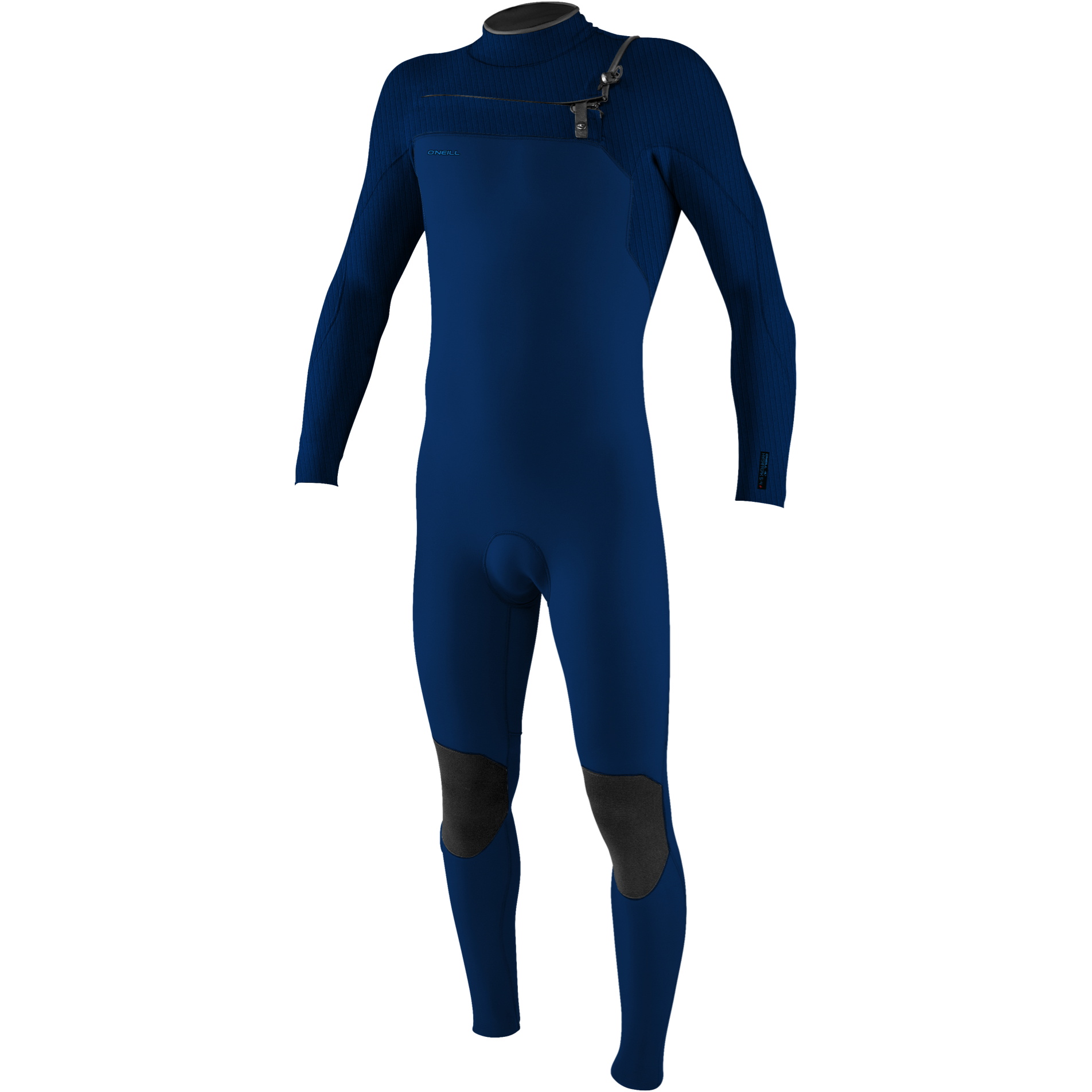 2025 O'Neill Mens Hyperfreak+ 5/4mm Chest Zip Wetsuit 5345 - Navy